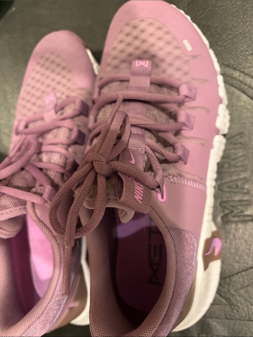 Nike Women’s Lavender/Pink Training Sneakers - Picture 5 of 6